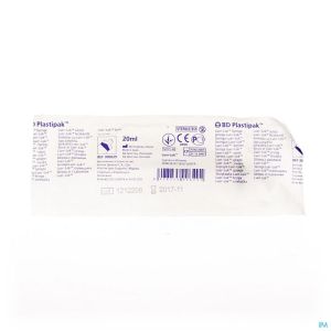 Bd plastipak seringue luer-lok 20ml 1 300629