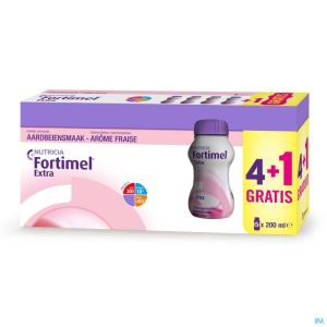 Fortimel extra fraise limited edition 5x200ml