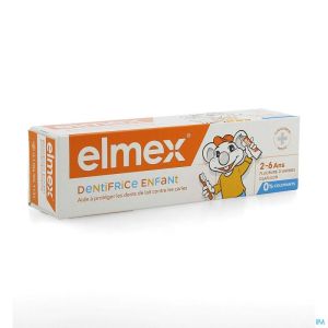 Elmex dentifrice enfant 2-6 ans 50ml