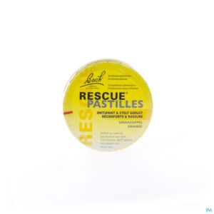 Bach rescue pastilles orange sans sucre 50g