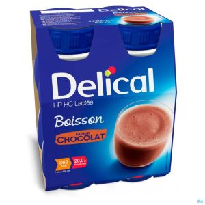 Delical hphc 360 chocolat 4x200ml