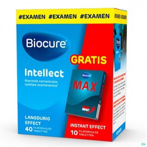 Biocure intellect pack comp 40+ max comp 10 grat.