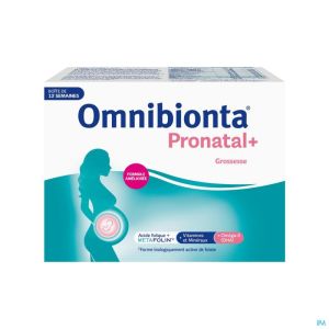 Omnibionta pronatal+ 12 semaines comp 84 + caps 84