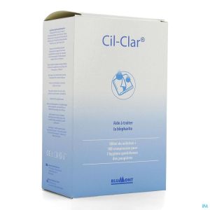 Cil-clar hygiene paupiere 100ml+cp 100