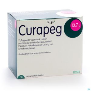 Curapeg 13,7 g poudre sol buv 30