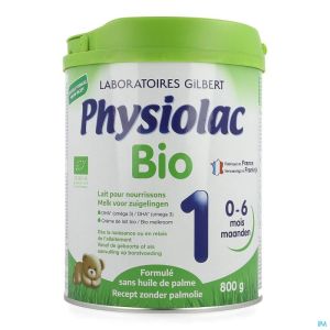 Physiolac bio 1 lait pdr nf 800g