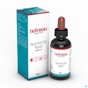 Nutrivit d3 liquid 100ml nutrisan