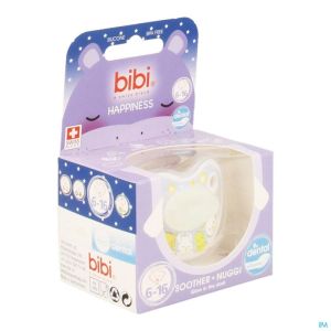 Bibi sucette dental glow in the dark 6-16m