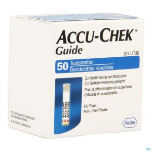 Accu chek guide tests 50 bandes