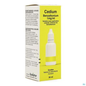 Cedium benzalkonium sol. 30 ml
