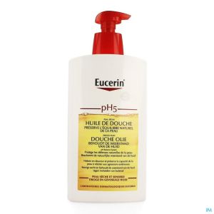 Eucerin ph5 peau sensible huile de douche 1000ml