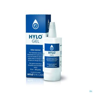 Hylo-gel gutt oculaires 10ml