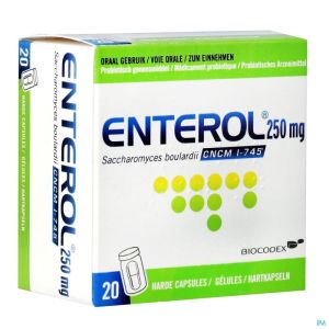 Enterol 250 mg caps harde dur 20 x 250 mg