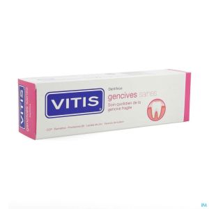 Vitis gencives saines dentifrice 0,05% cpc 75ml