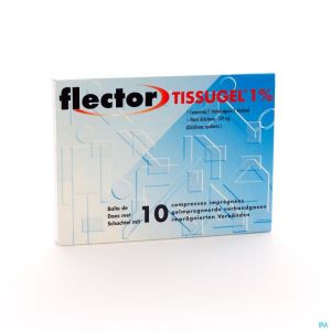 Flector tissugel compres impreg 10