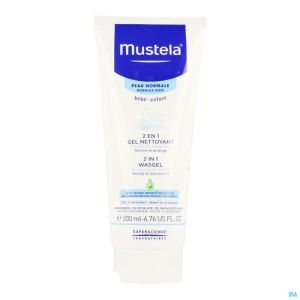 Mustela pn 2en1 gel nettoyant 200ml nf