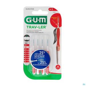 Gum trav-ler brosse interdent. 0,8mm 4 1314m4