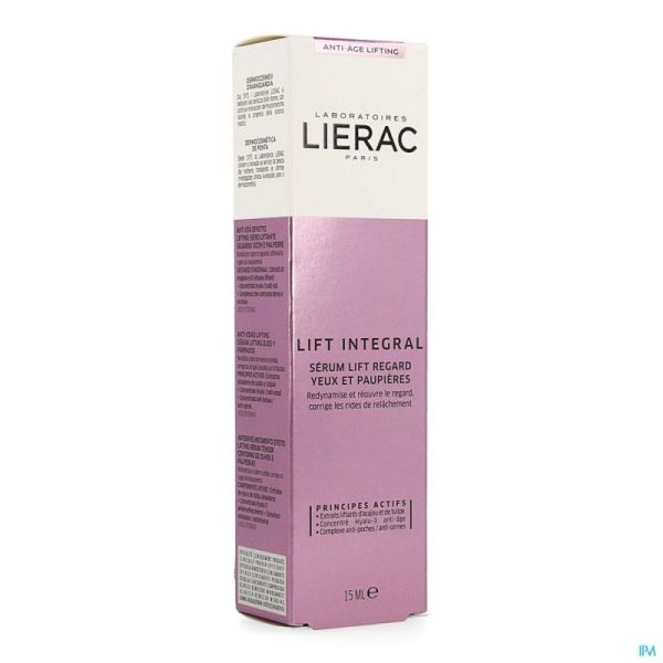 Lierac lift integral serum yeux&paupieres fl 15ml