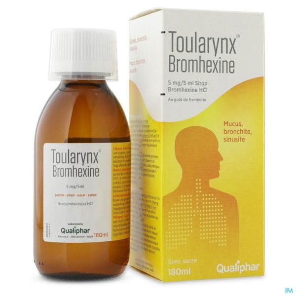 Toularynx bromhexine sir 180 ml