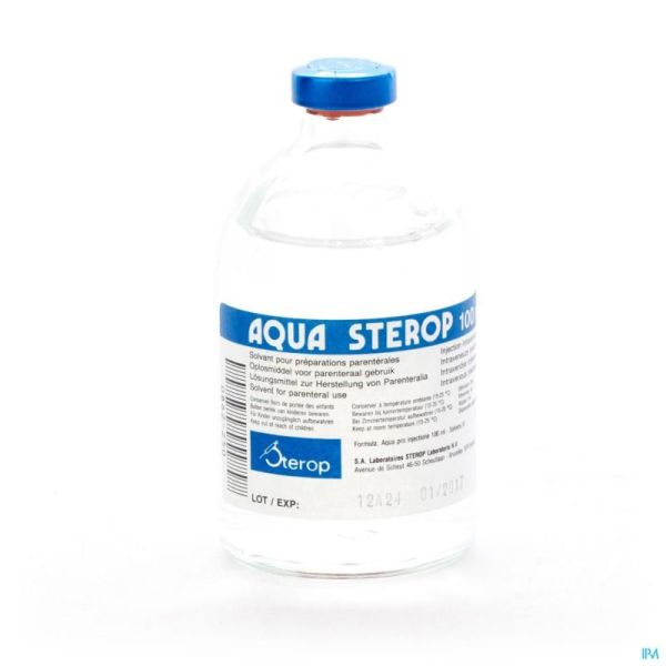 Aqua sterop inj 100ml