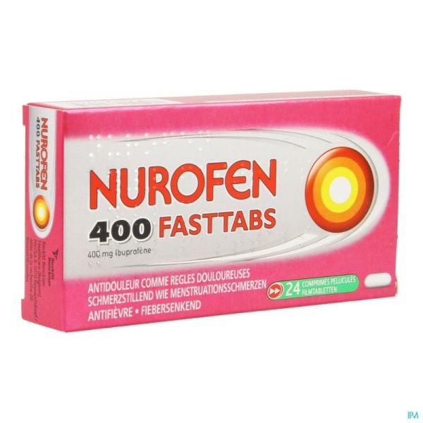 Nurofen 400 fasttabs 24 x 400 mg