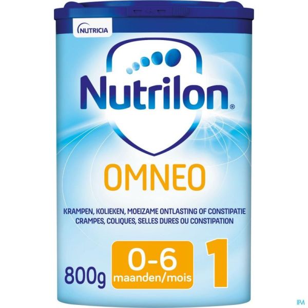 Nutrilon omneo 1 lait nourrissons pdr 800g