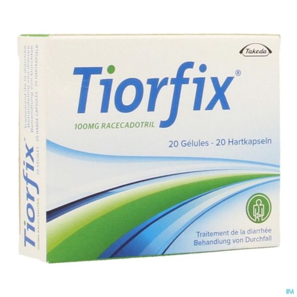 Tiorfix 100 mg adultes caps dur 20
