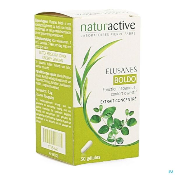 Elusanes boldo caps 30