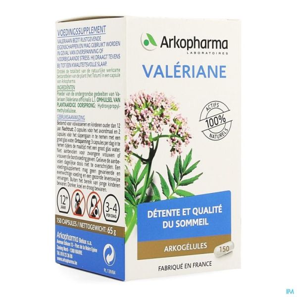 Arkogelules valeriane vegetal 150 cfr 4138095
