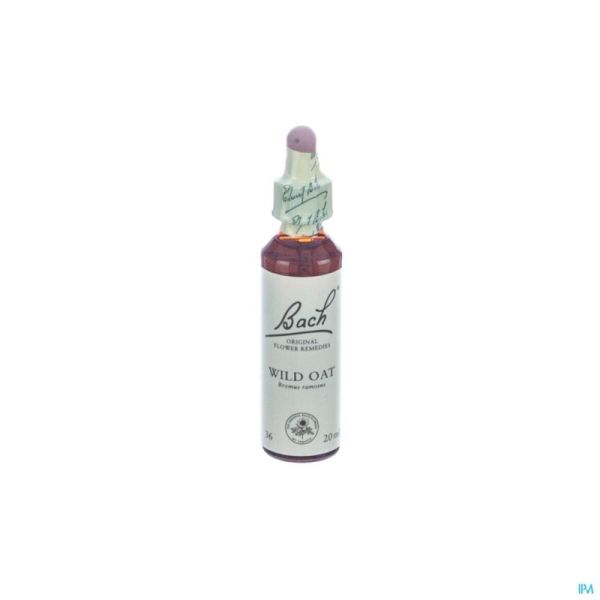 Bach flower remedie 36 wild oat 20ml