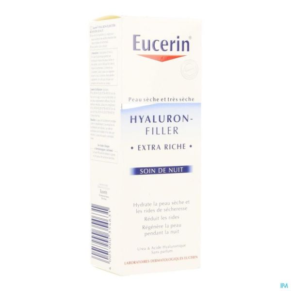 Eucerin hyaluron filler extra riche soin nuit 50ml