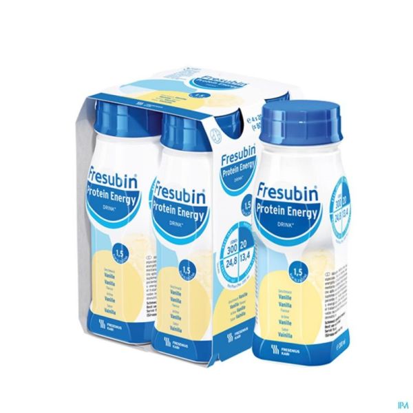 Fresubin protein energy drink vanille fl 4x200ml