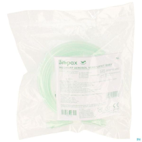 Biopax aerosol kit jetable bb (masq+nebul+tube 2m)