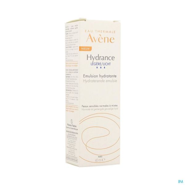 Avene hydrance legere emulsion hydratante 40ml