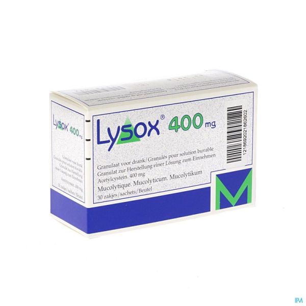Lysox gran sach 30x400mg