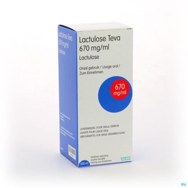 Lactulose teva sol per os 500 ml