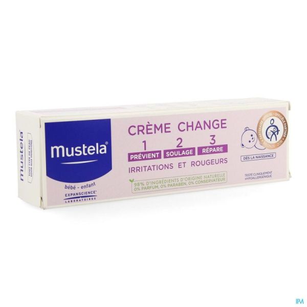 Mustela bb creme change 1-2-3 100g