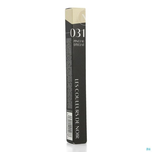 Les couleurs de noir pinceau eclat 031 vert 1,2ml