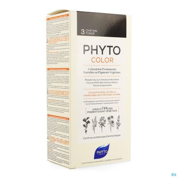 Phytocolor 3 chatain fonce