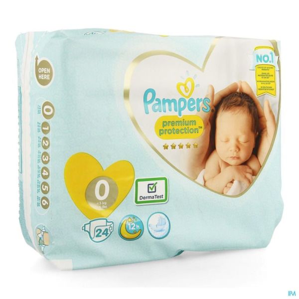 Pampers premium protection carry pack s0 24