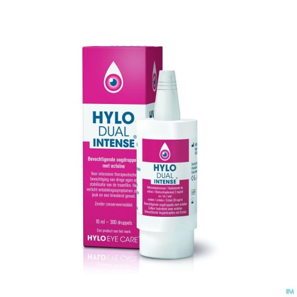 Hylo dual intense gutt oculaires 10ml