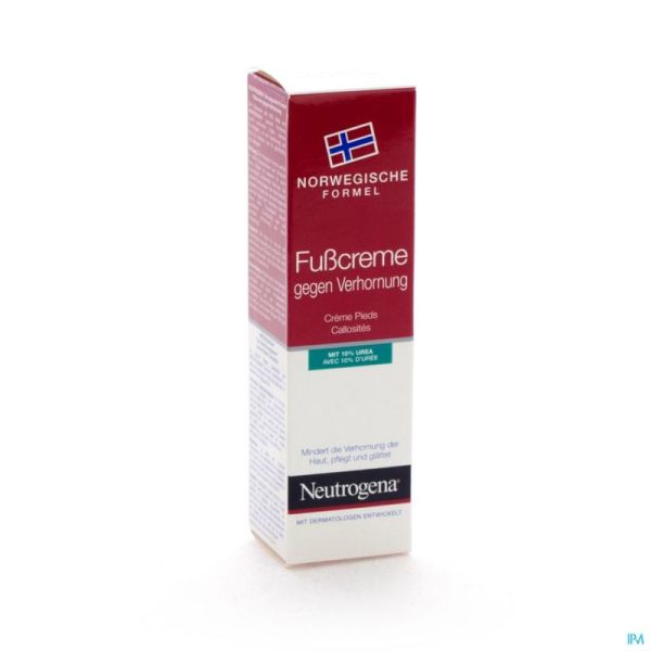 Neutrogena f/n cr pieds callosites tube 50ml