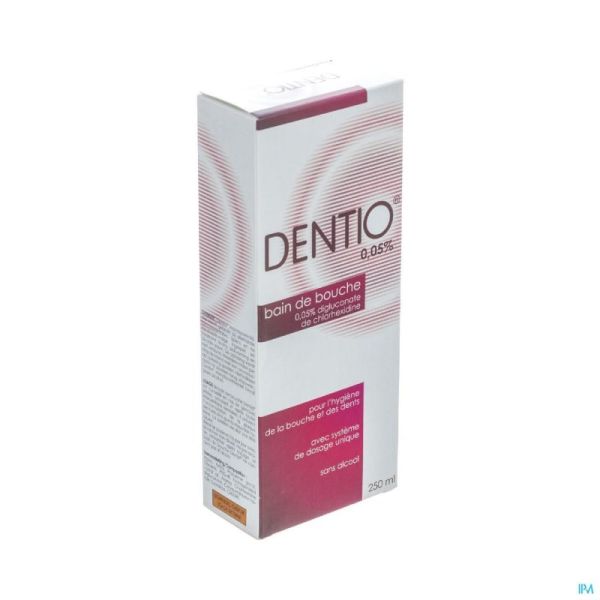 Dentio r 0,05% bain de bouche 250ml