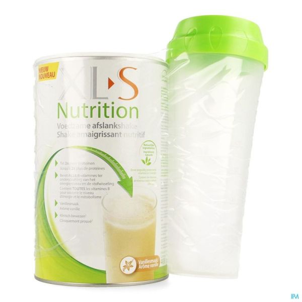 Xls nutrition vanille 400g + shaker