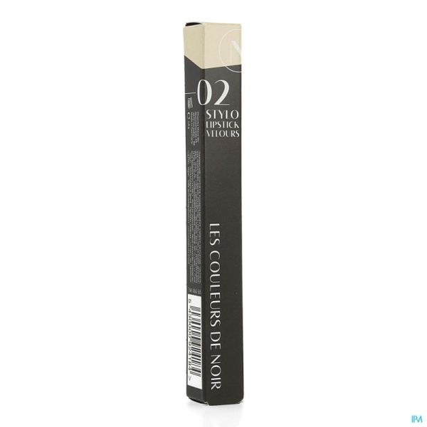 Les couleurs de noir stylo lipstick velour 02 1,4g
