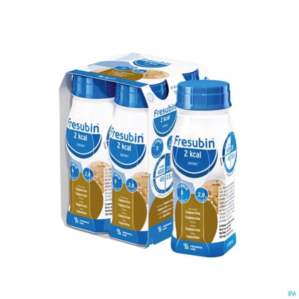 Fresubin 2kcal drink cappuccino easybottle 4x200ml