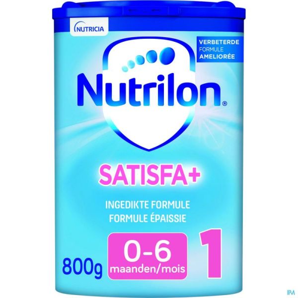 Nutrilon satiete satisfa+ 1 easypack pdr 800g