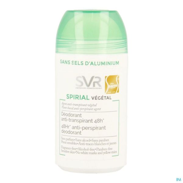 Svr spirial deo a/transp.vegetal roll-on 2x50ml