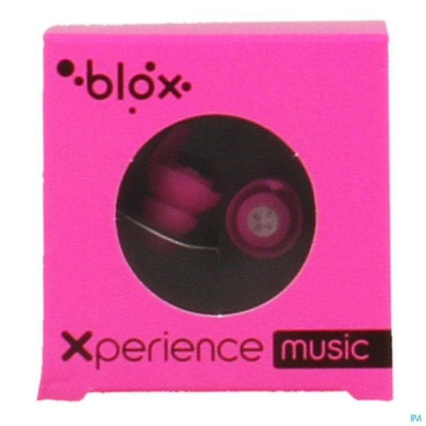 Blox xperience music bouch.or. rose fluo 1 paire