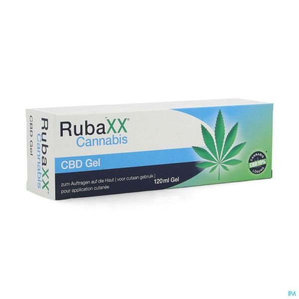 Rubaxx cannabis cbd gel 120g